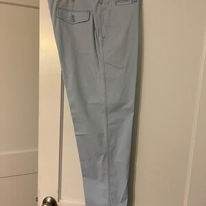 Lands' End Men's Light Blue Chinos 35 Waist 31.5 Inseam
